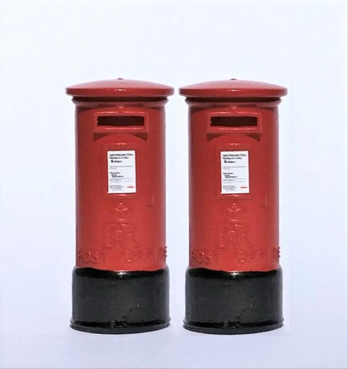 GM731 O Scale Post boxes 2pcs (Pre-Built)