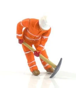 GM951 Manual Workers (6) Figure Set - Image 8