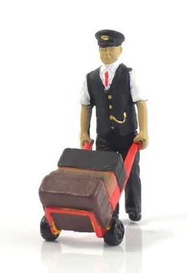 GM974 Station Staff (3) Figure Set - Image 3