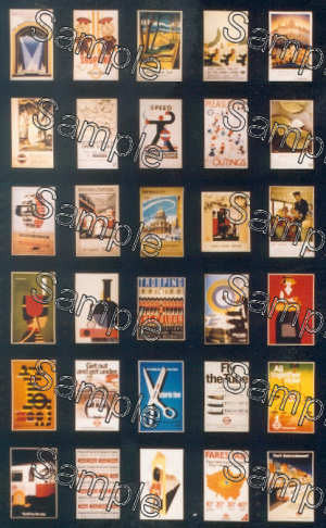 TSOO138 OO Gauge London Transport Travel Posters Post-1930