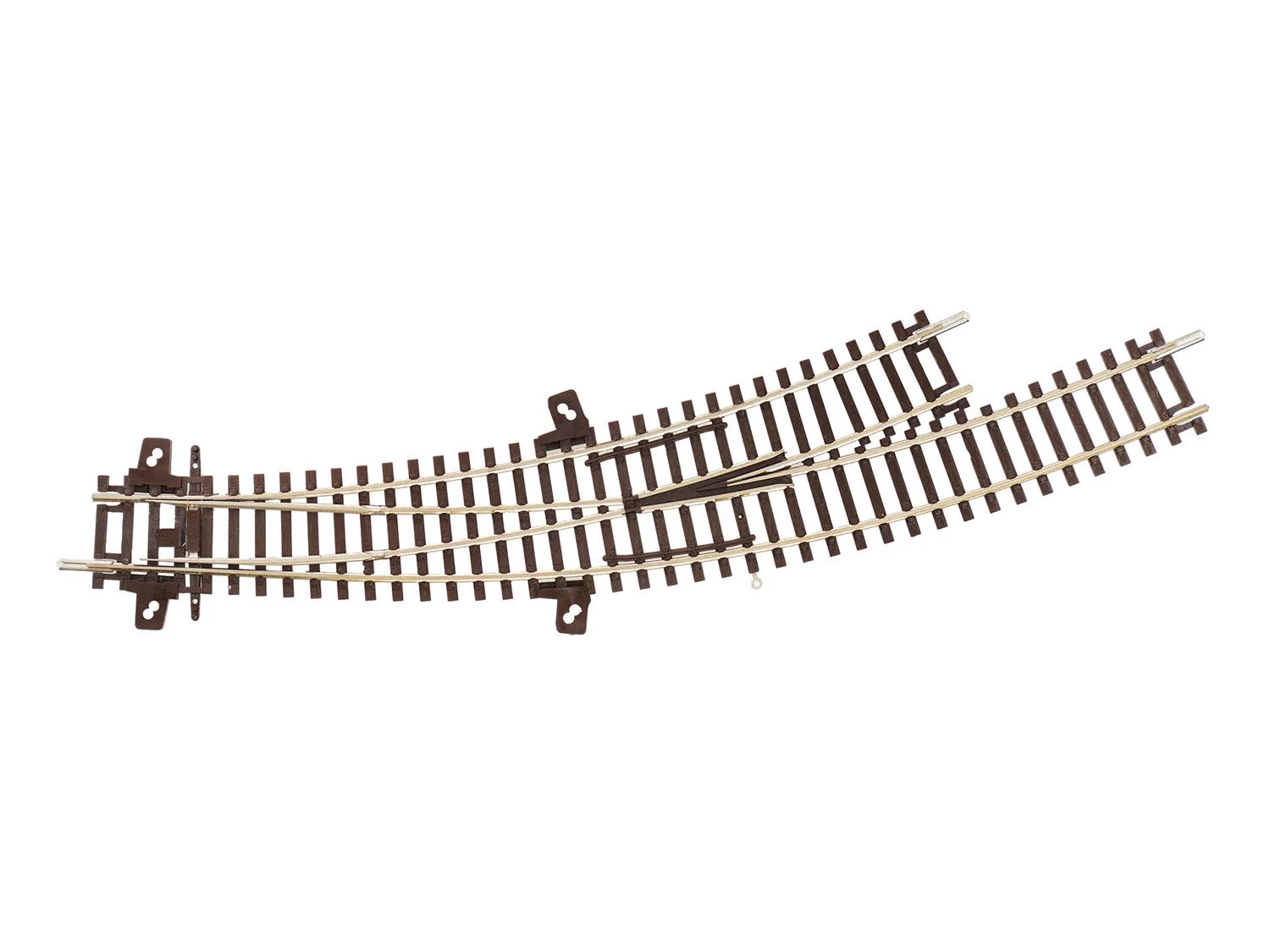 GM3640305 TT:120 Gauge Left Hand Curved Turnout R1 321mm