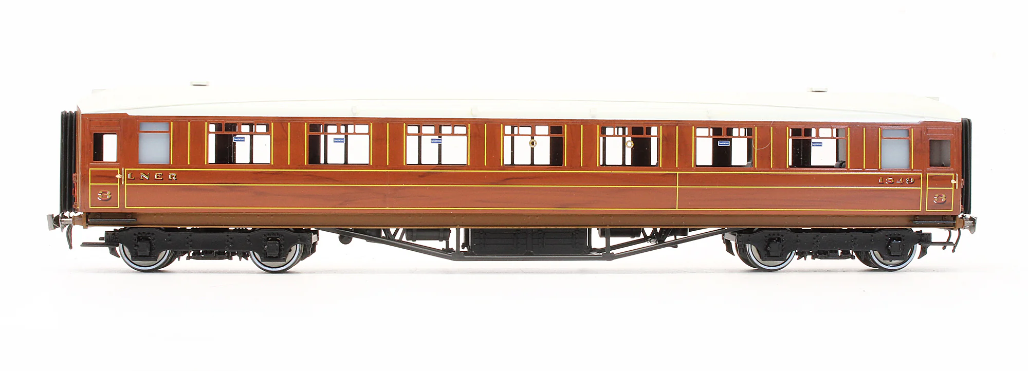 Pre-Owned LNER Teak Gresley 3rd Coach No.1849 - Image 4