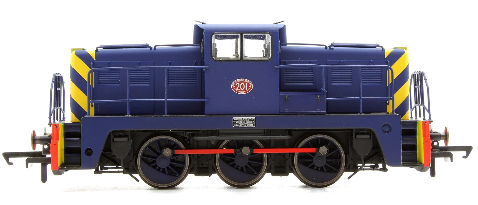 GV2015SR YEC Janus 0-6-0DE Port of London No.201 Diesel Locomotive (DCC Ready) - Image 3