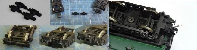 GVNEM04 Conversion NEM pockets for Bachmann Bulleid coaches (2 pairs) - Image 2