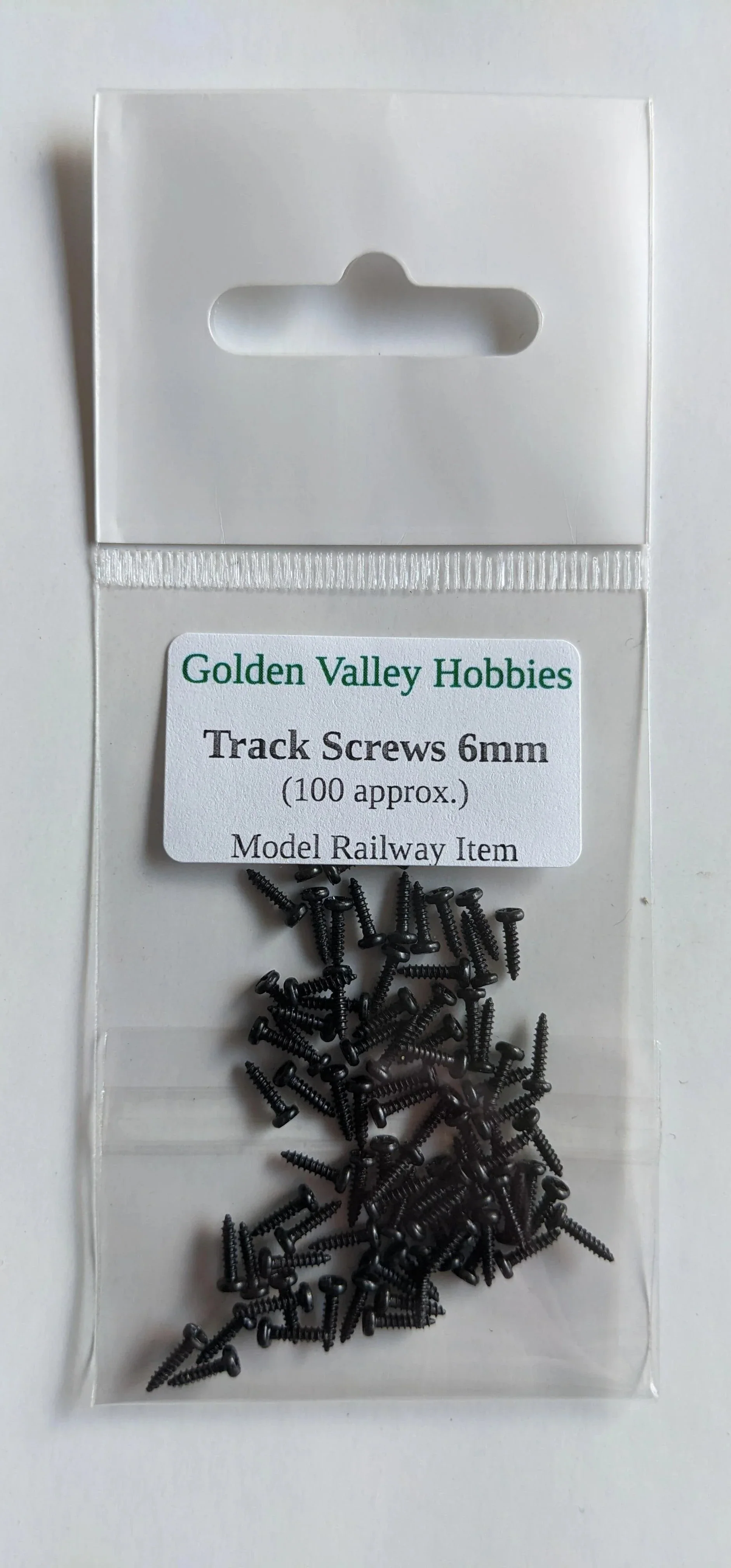 GVSCREWS6 Track screws 6mm long (x100)