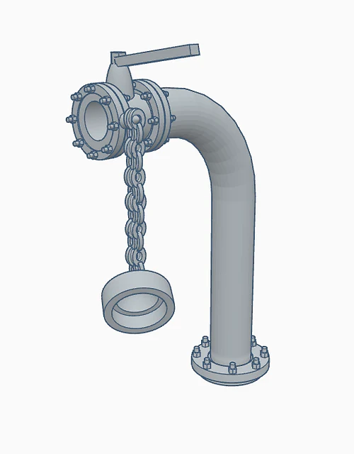 BSODGTIGRY4 Oil Hose Ground Tap - Industrial Grey - Pack of 4