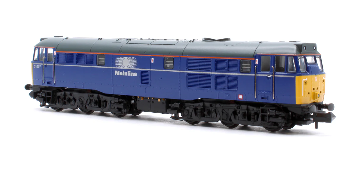 371-137TLSF Class 31/4 Refurbished 31407 Mainline Freight Diesel Locomotive - DCC Sound - Image 4