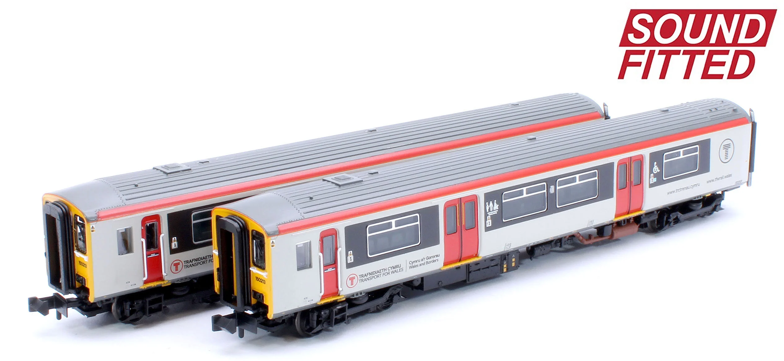 371-339SF Class 150/2 2-Car DMU 150213 Transport for Wales - DCC Sound