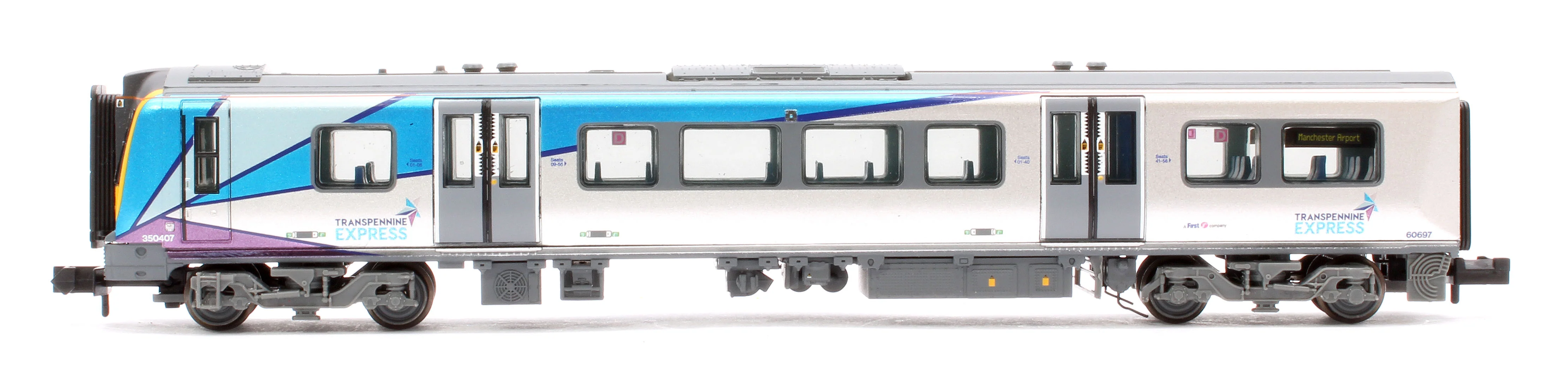 371-703 Class 350 4-Car EMU 350407 First TransPennine Express - Image 12