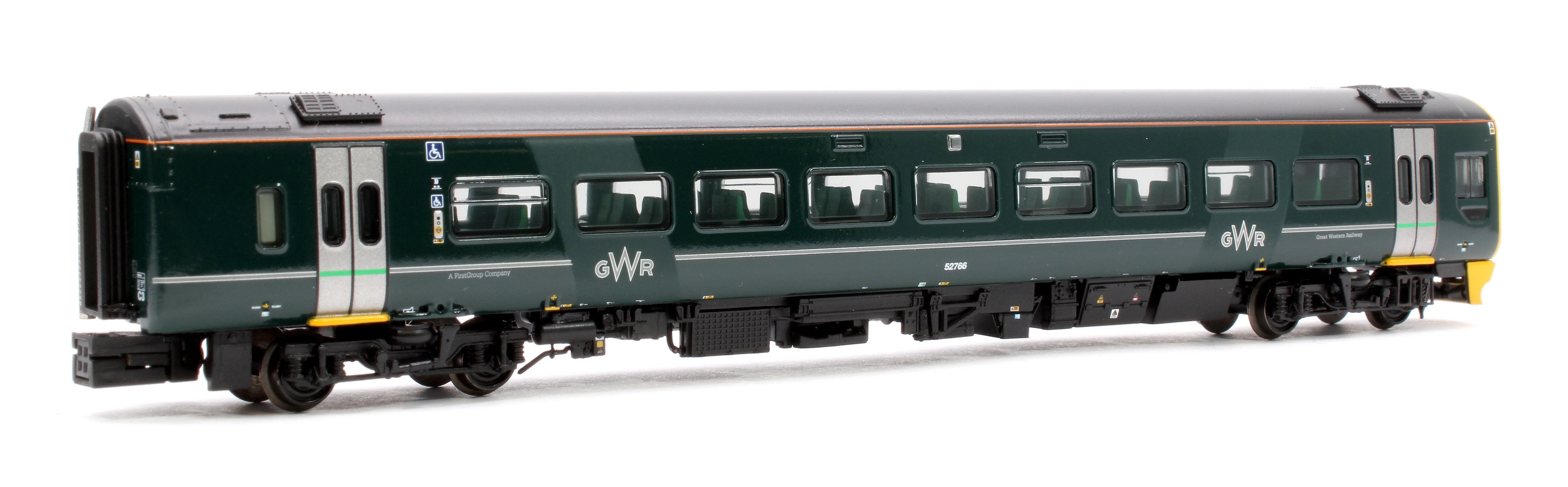 371-857 Class 158 2-Car DMU 158766 GWR Green (FirstGroup) - Image 7