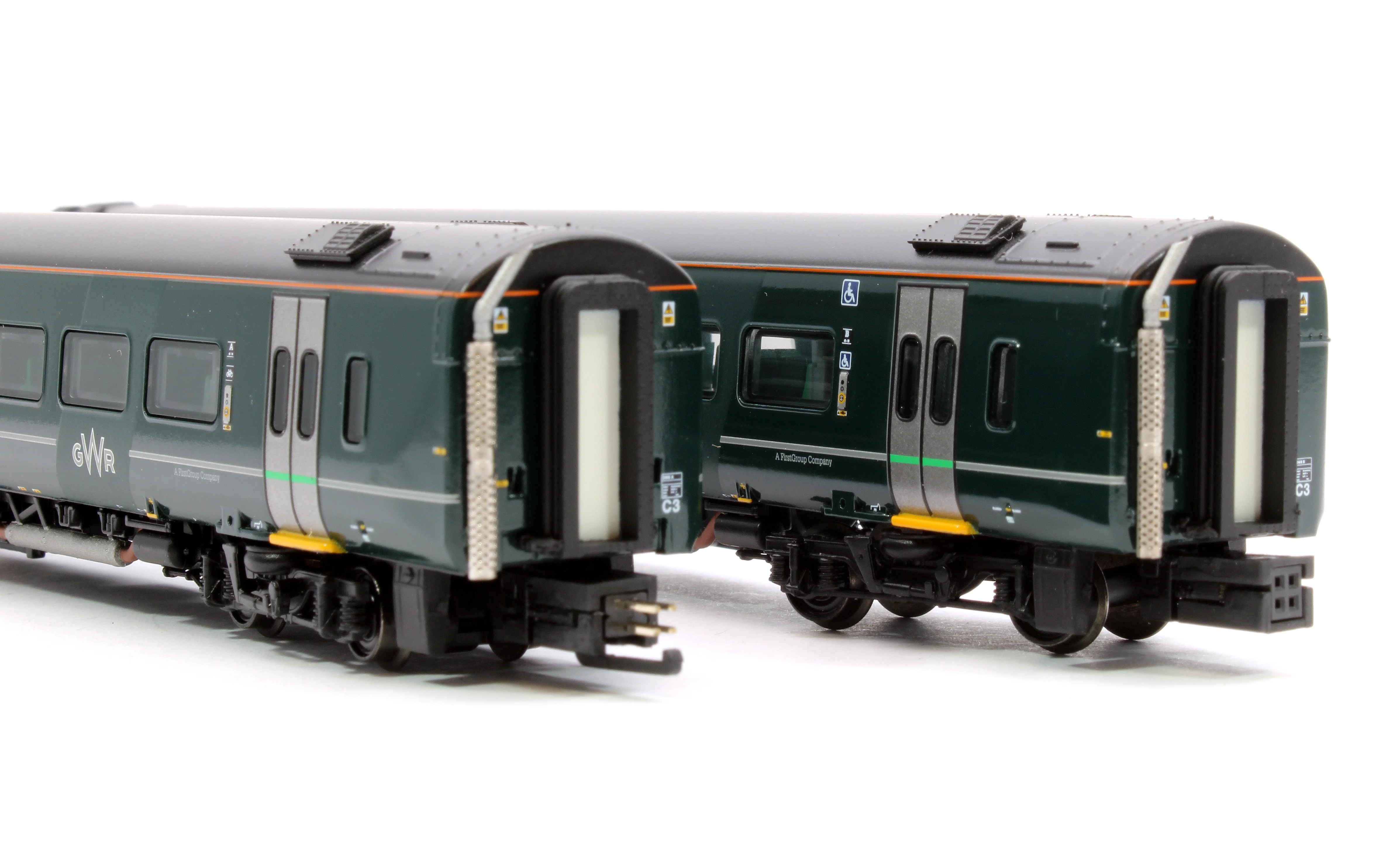 371-857 Class 158 2-Car DMU 158766 GWR Green (FirstGroup) - Image 9