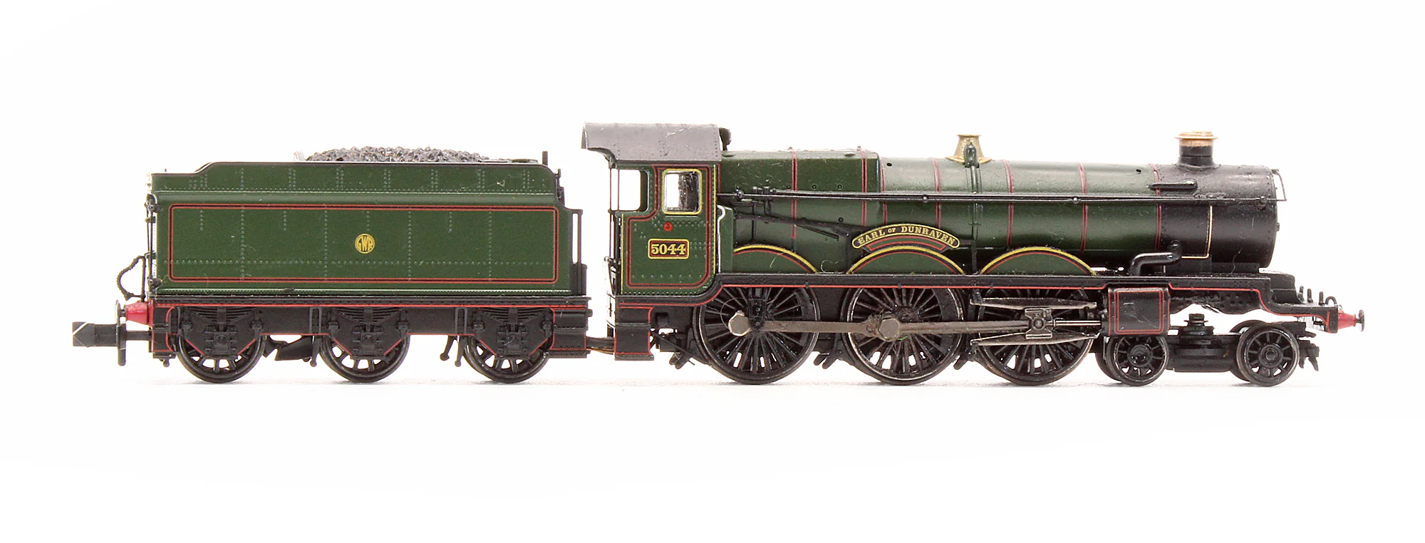 Pre-Owned 372-030 Castle Class 5044 'Earl Of Dunraven' 5044 GWR Lined Green Steam Locomotive - Image 3