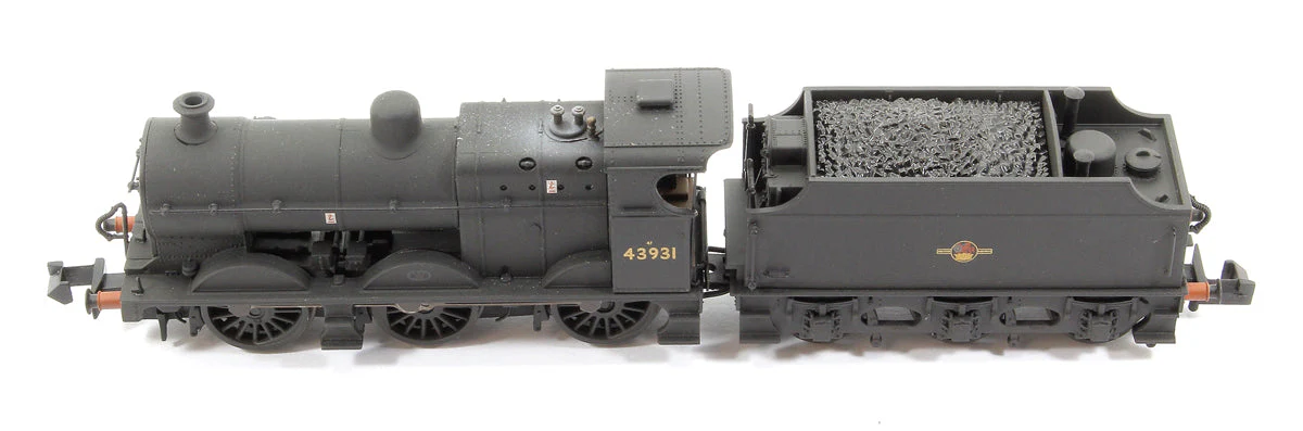 Pre-Owned 372-065 MR 3835 4F with Fowler Tender 43931 BR Black (Late Crest) Weathered - Image 10