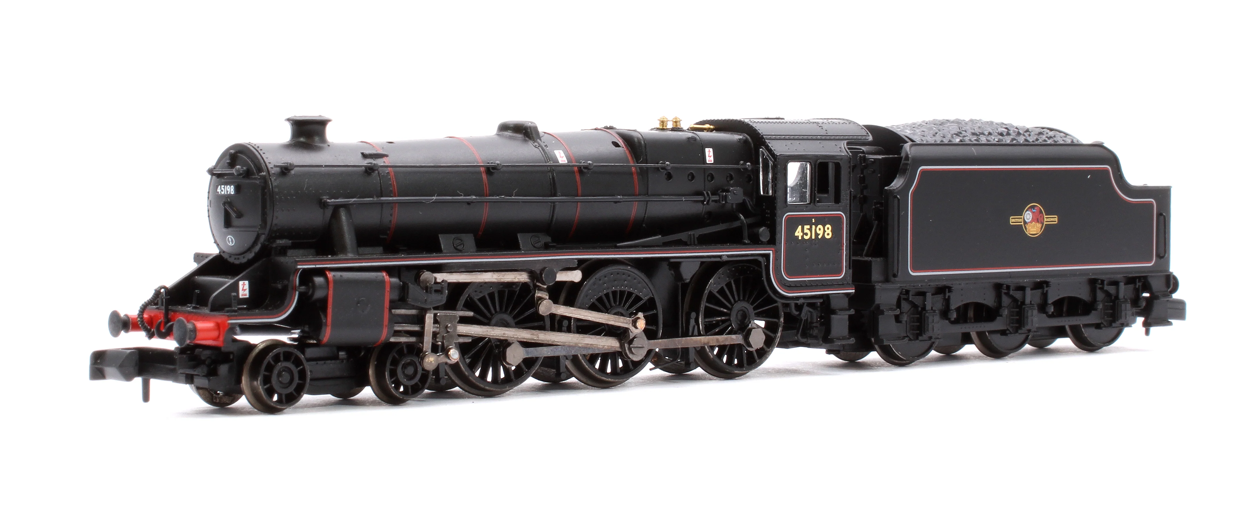 372-137B LMS 5MT 'Black 5' with Welded Tender 45198 BR Lined Black (Late Crest)