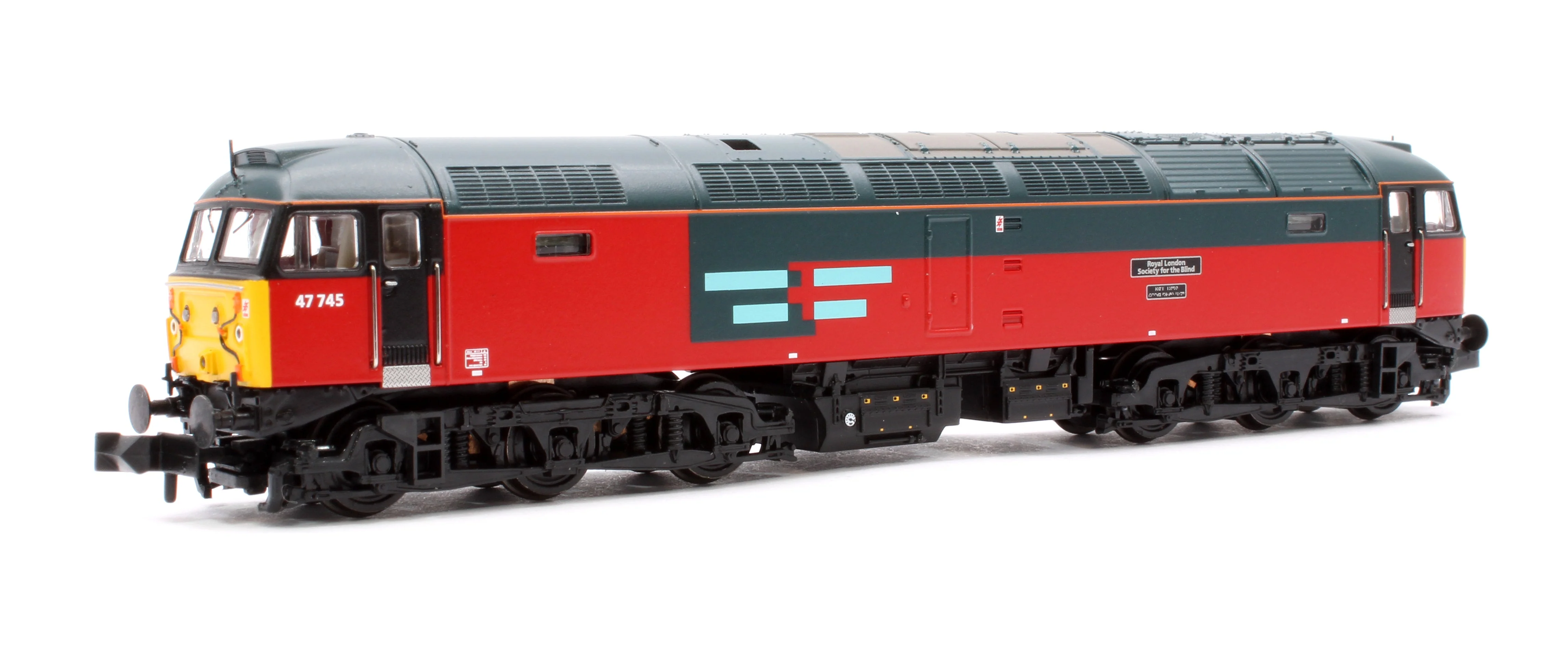 Pre-Owned 372-262 Class 47/7 47745 'Royal London Society For The Blind' Rail Express Systems Diesel Locomotive - Image 3