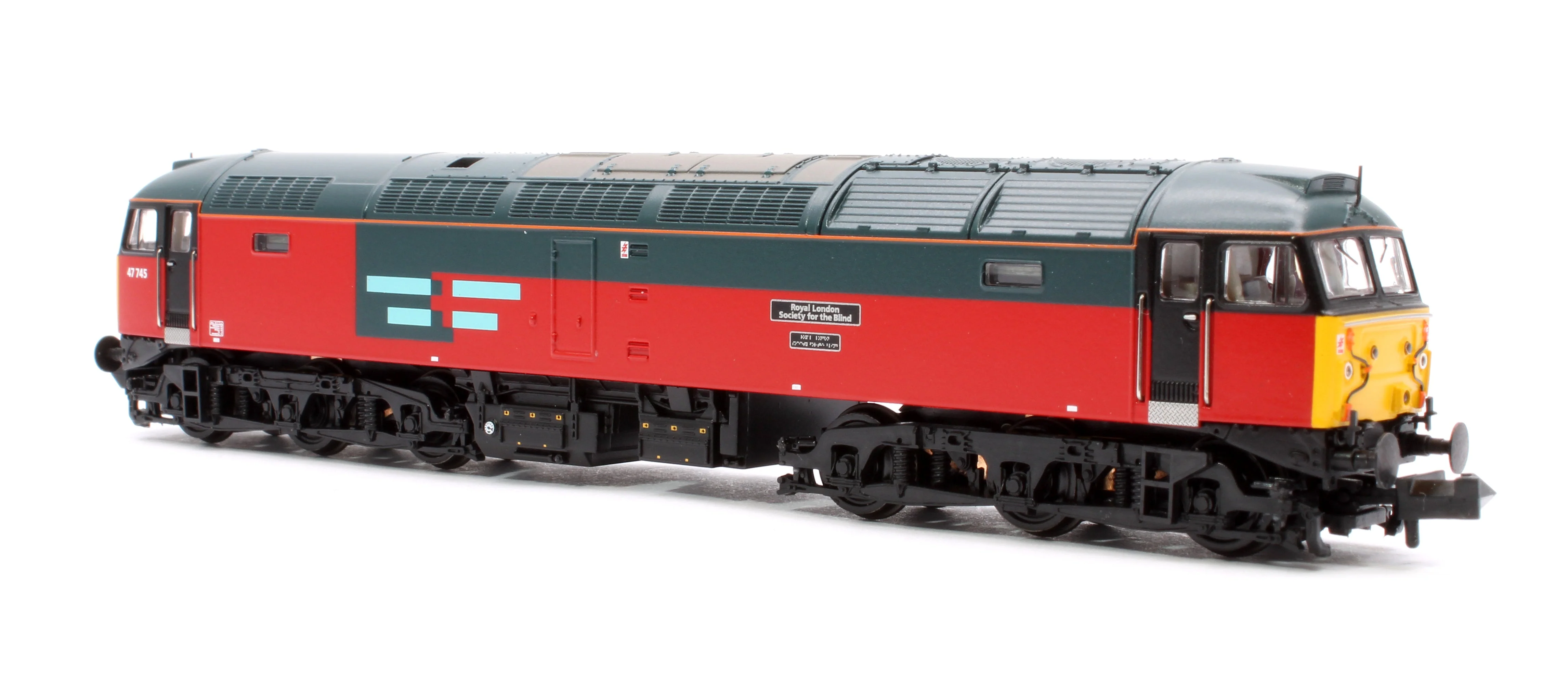 Pre-Owned 372-262 Class 47/7 47745 'Royal London Society For The Blind' Rail Express Systems Diesel Locomotive - Image 4