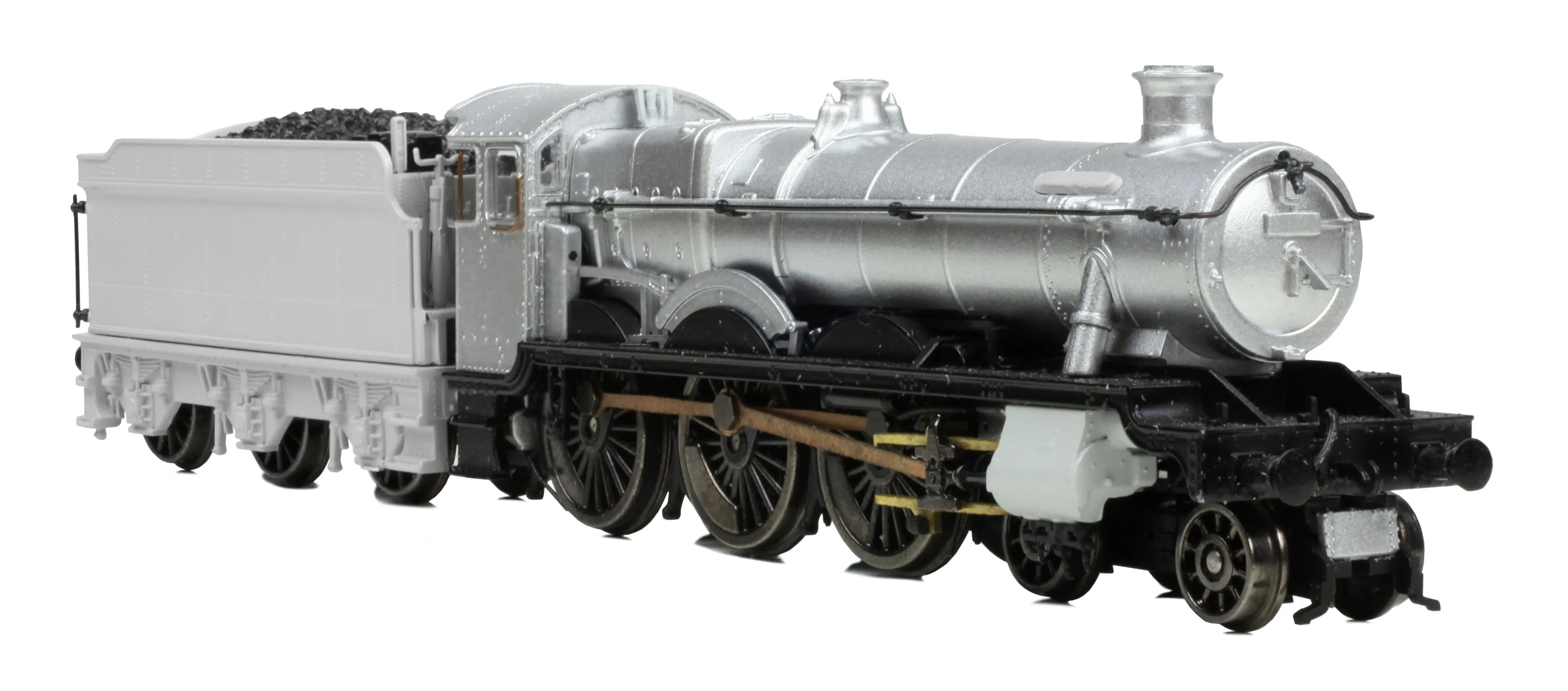 372-451SF GWR 'Modified Hall' 7904 'Fountains Hall' BR Lined Black (Early Emblem) Steam Locomotive - DCC Sound - Image 4