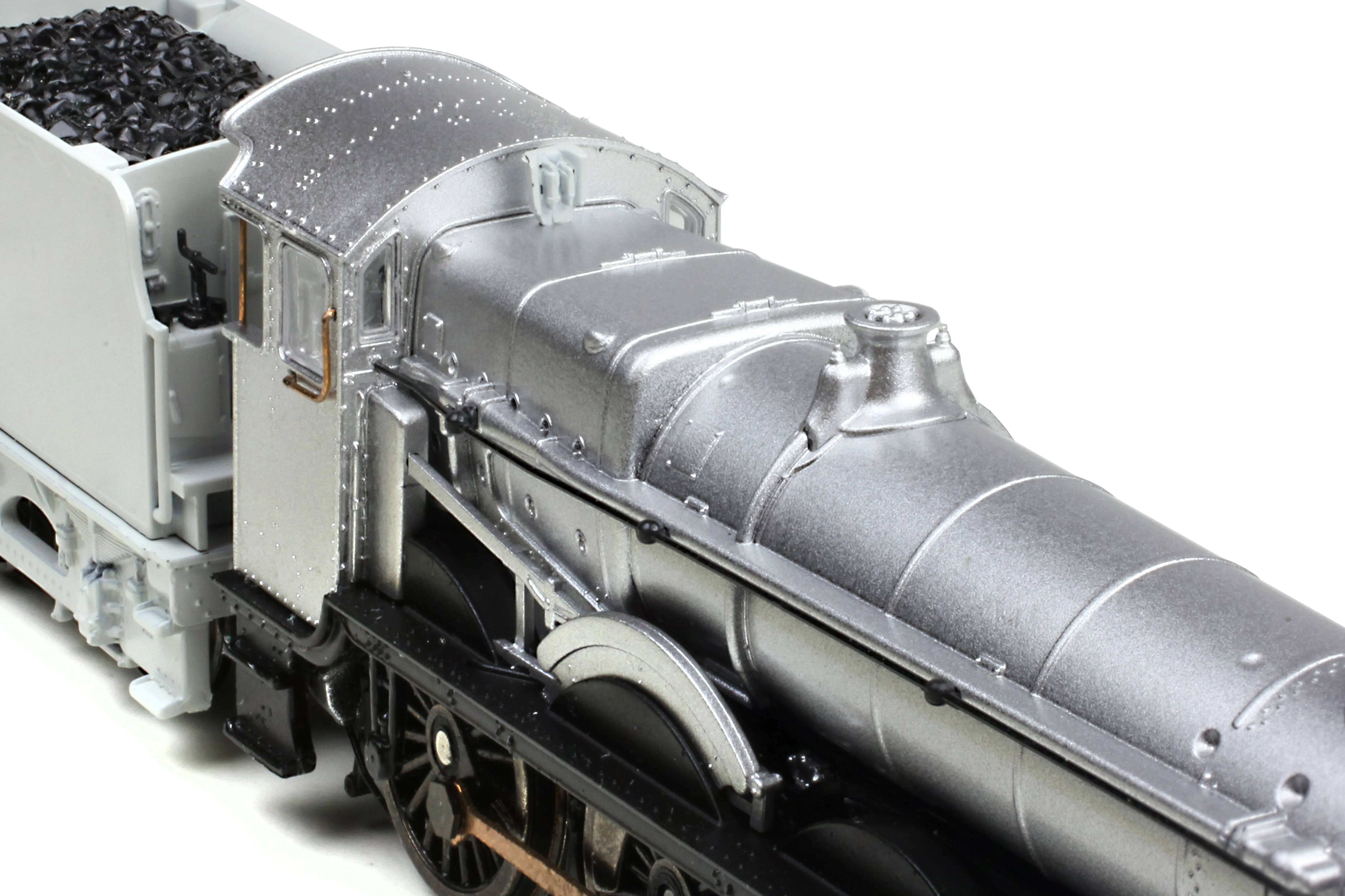 372-451SF GWR 'Modified Hall' 7904 'Fountains Hall' BR Lined Black (Early Emblem) Steam Locomotive - DCC Sound - Image 6
