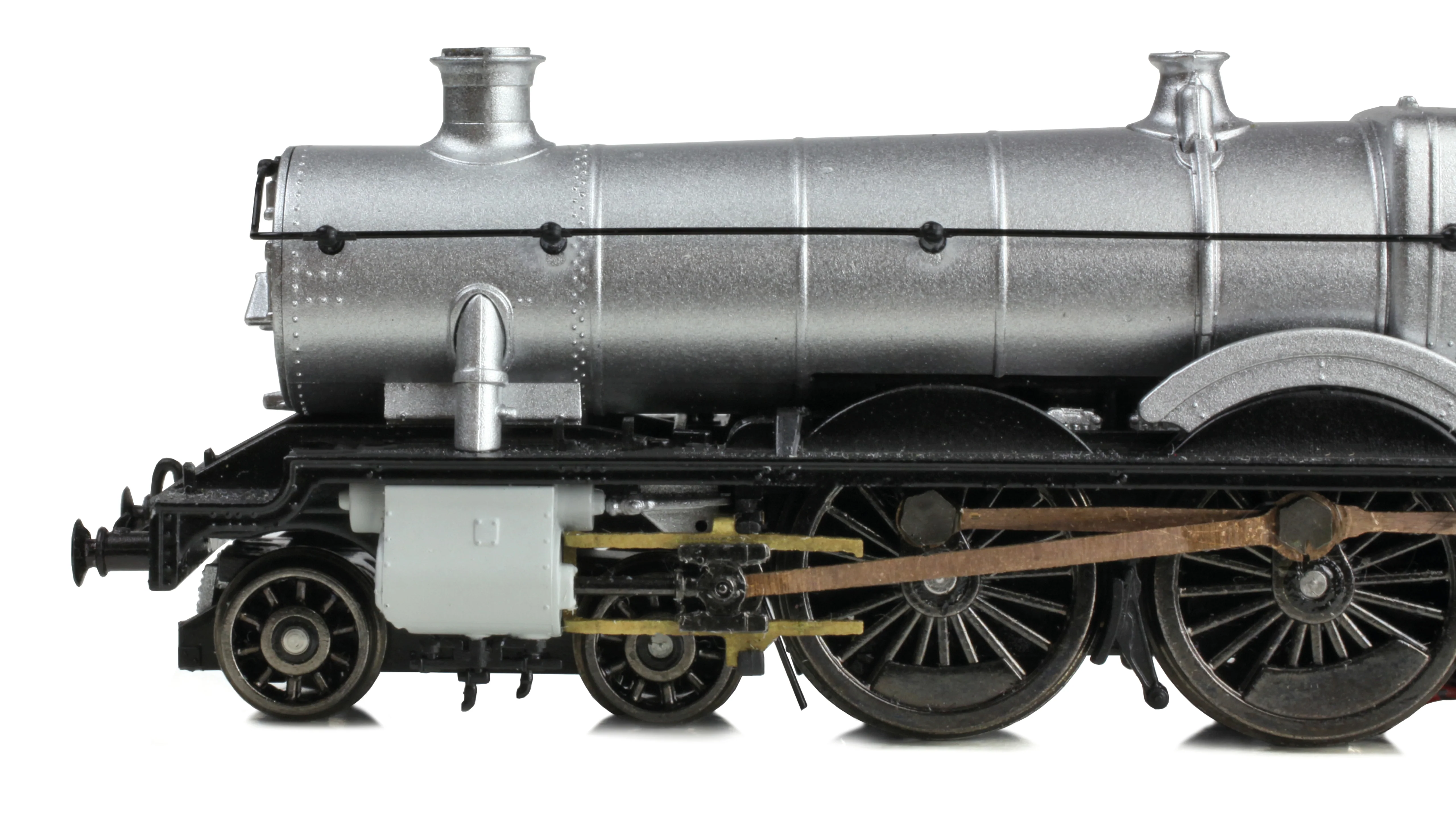 372-451SF GWR 'Modified Hall' 7904 'Fountains Hall' BR Lined Black (Early Emblem) Steam Locomotive - DCC Sound - Image 7