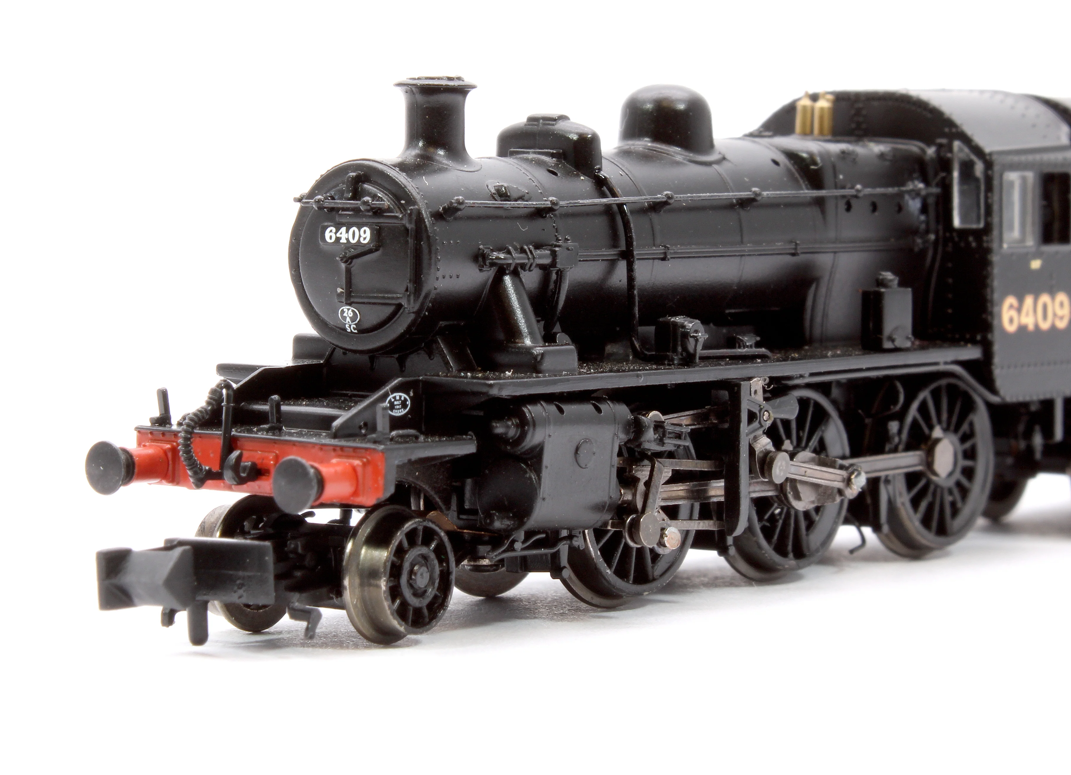 372-627B LMS Ivatt 2MT 6409 LMS Black Steam Locomotive - Image 6