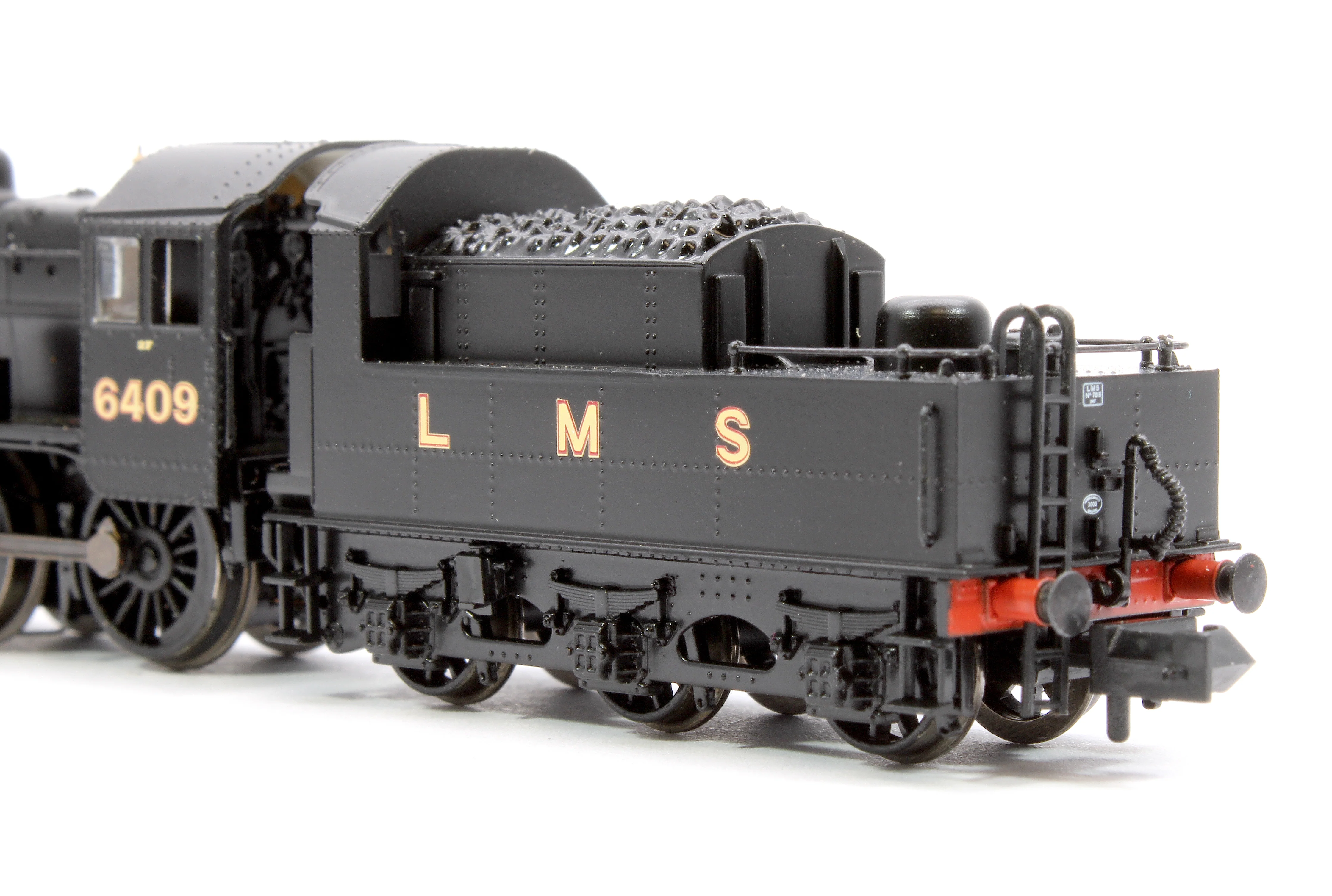 372-627B LMS Ivatt 2MT 6409 LMS Black Steam Locomotive - Image 8