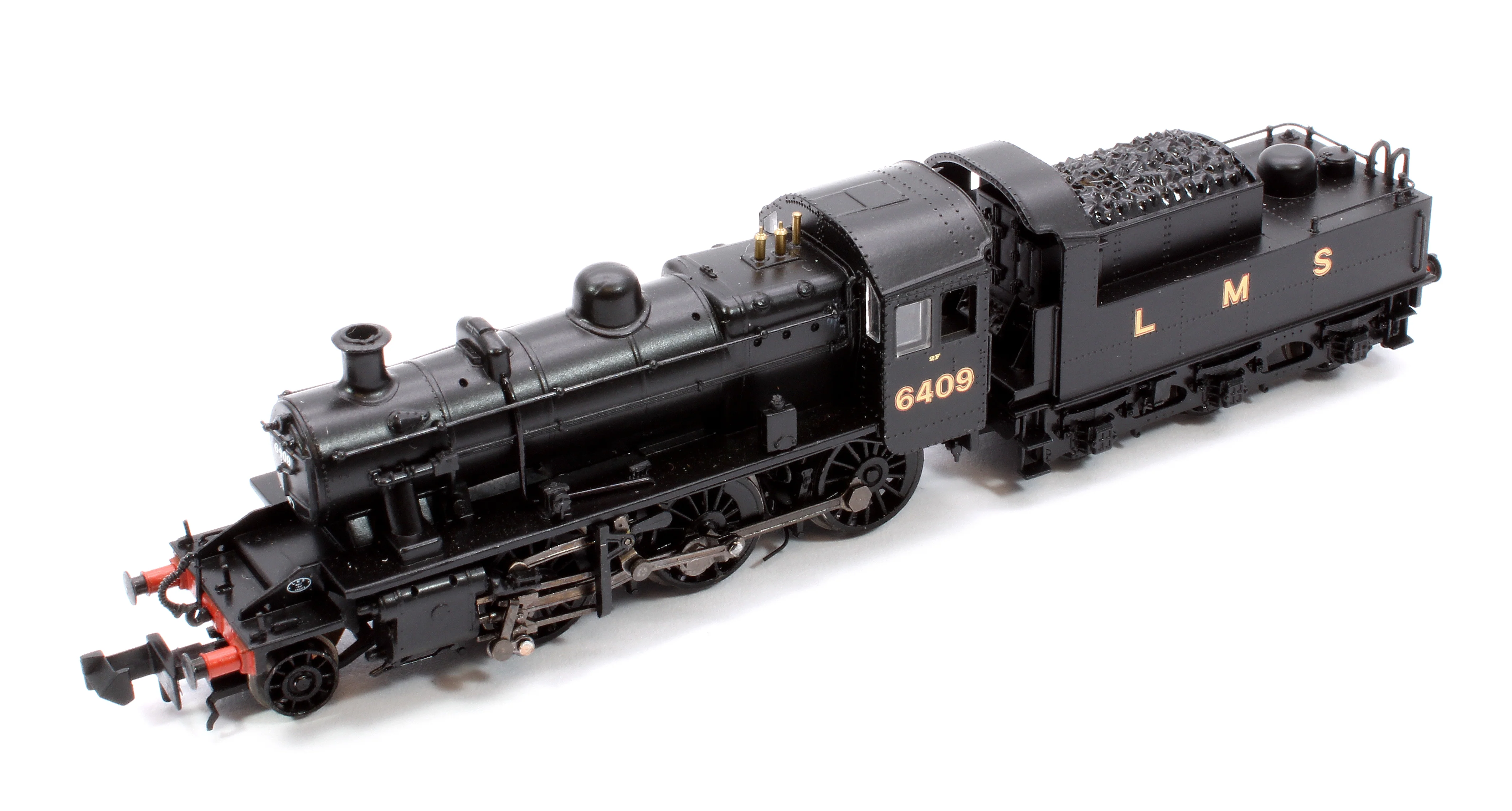 372-627B LMS Ivatt 2MT 6409 LMS Black Steam Locomotive - Image 9
