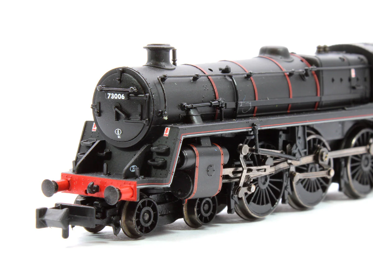 Pre-Owned 372-729ASF BR Standard 5MT with BR1 Tender 73006 BR Lined Black (Late Crest) DCC Sound - Image 8