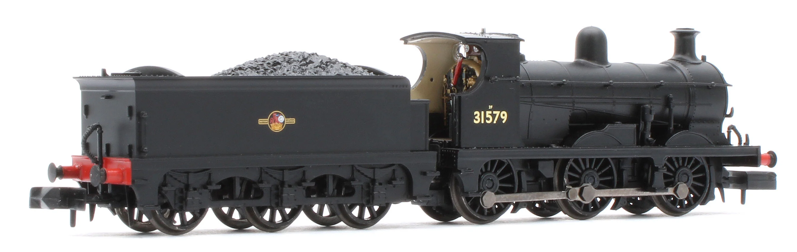 372-778 SE&CR C Class 31579 BR Black (Late Crest) Steam Locomotive - Image 4