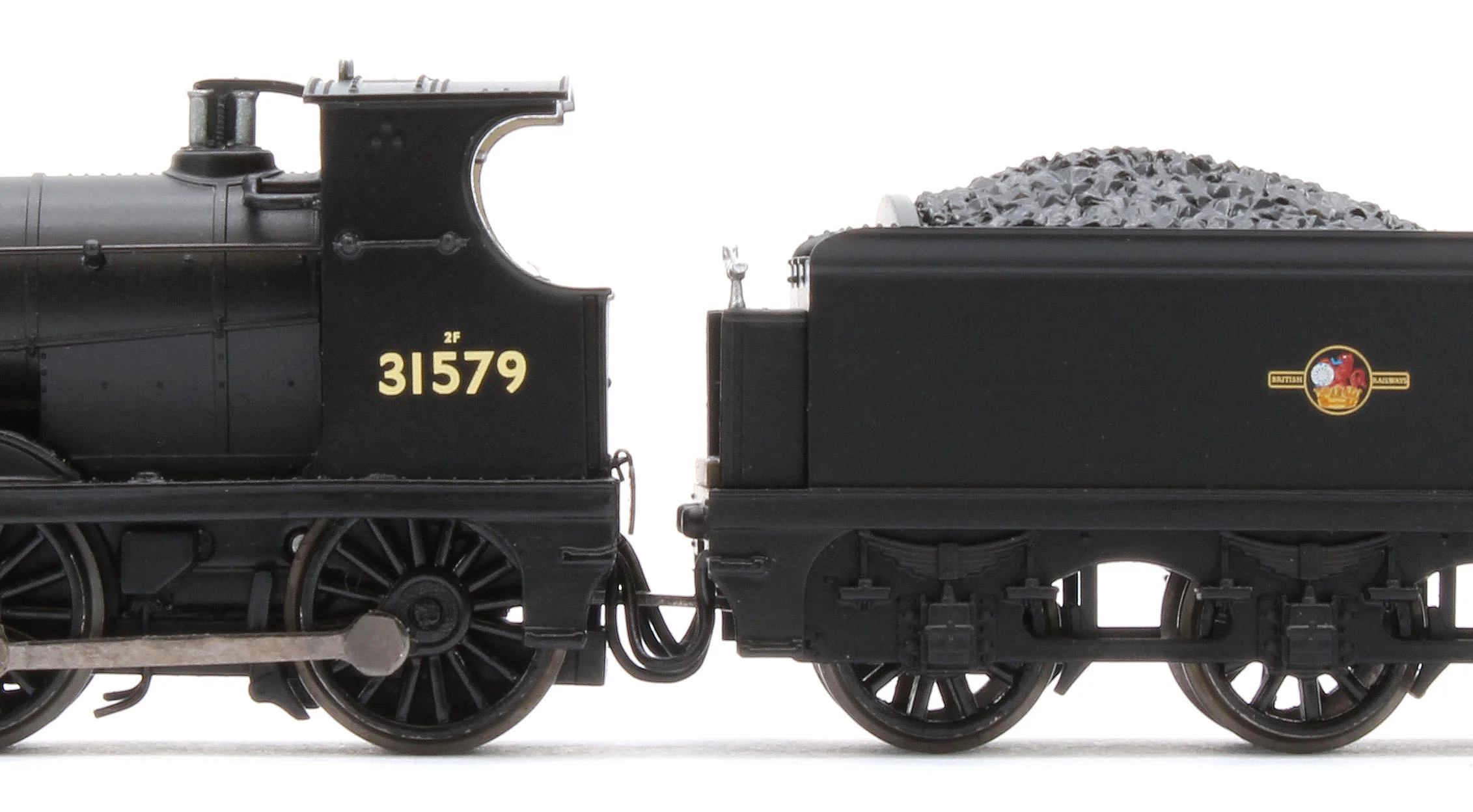 372-778 SE&CR C Class 31579 BR Black (Late Crest) Steam Locomotive - Image 9