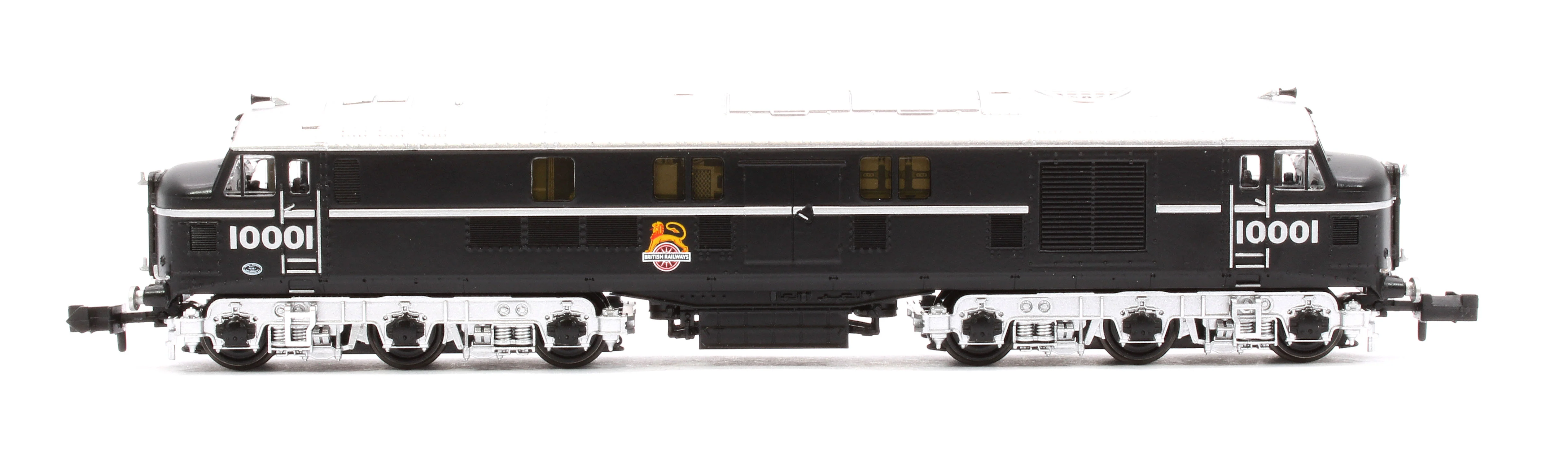 372-913 LMS 10001 BR Black (Early Emblem) Diesel Locomotive - Image 5