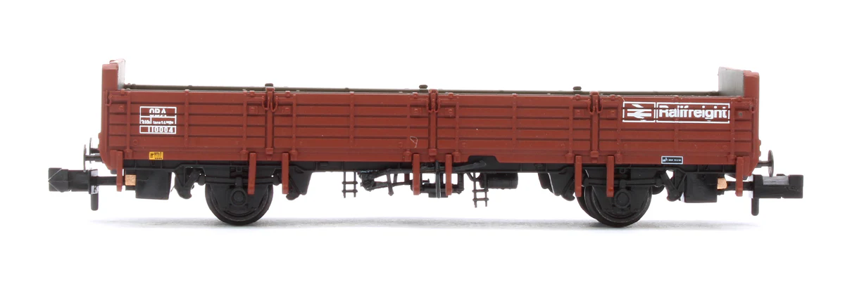 373-629A BR OBA Open Wagon Low Ends BR Freight Brown (Railfreight) No. 110004 - Image 2