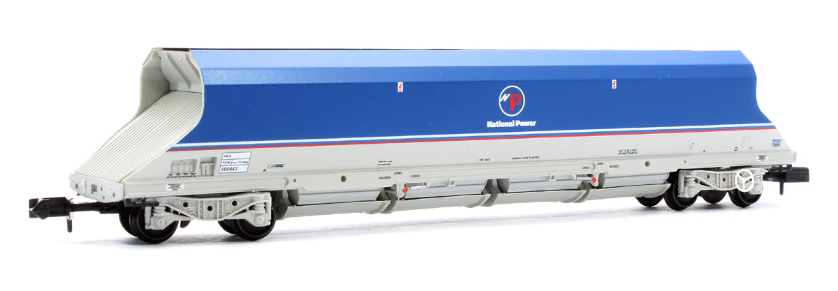 373-811B HKA Bogie Hopper 'National Power' Blue No. 300643 - Image 3