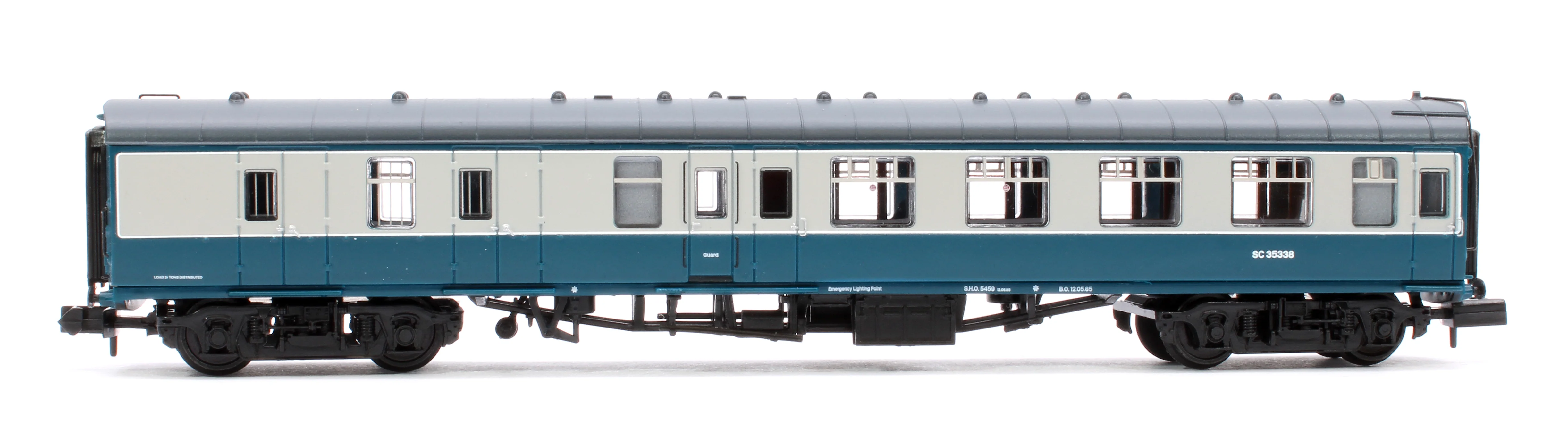 374-188F BR Mk1 BSK Brake Second Corridor BR Blue & Grey No. SC35338 - Image 2