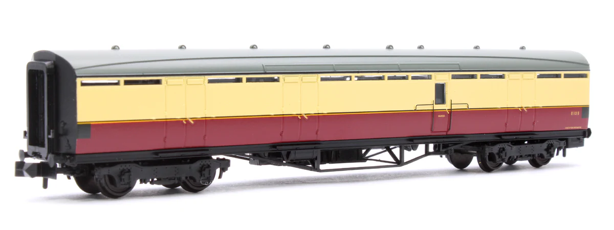 374-861 LNER Thompson Full Brake BR Crimson & Cream No. E13E - Image 3