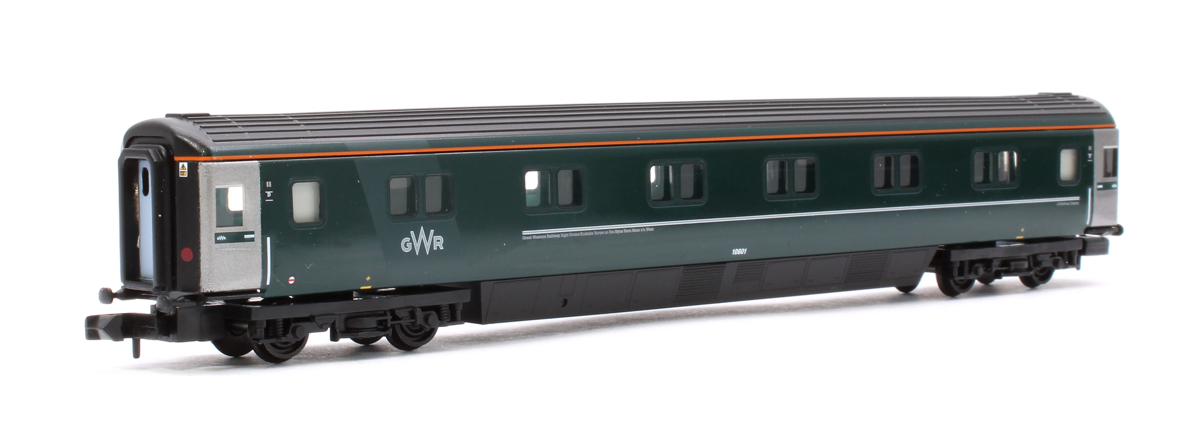374-997B BR Mk3 'Night Riviera' 2-Coach Pack GWR Green (FirstGroup) No.10601 & No.10219 - Pack C - Image 2