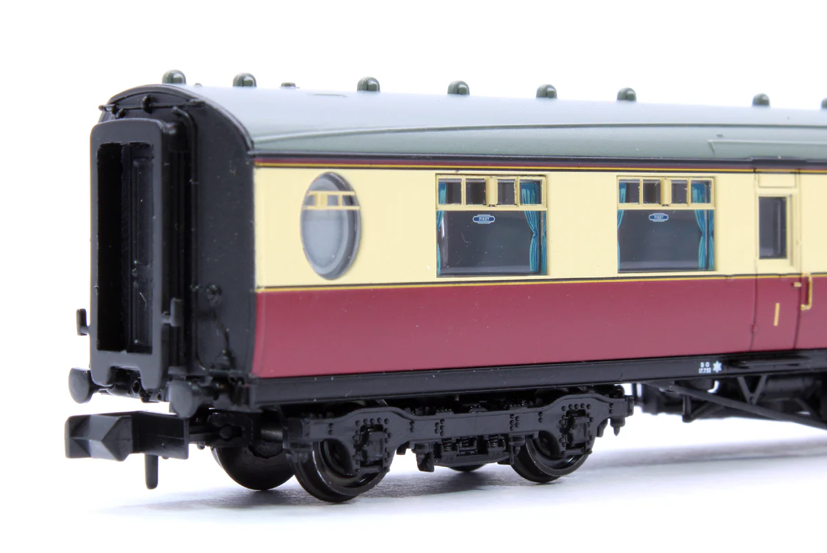 376-201B LNER Thompson First Corridor BR Crimson & Cream E11182E - Image 4
