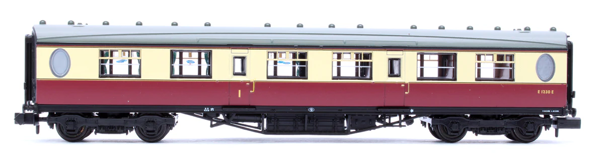 376-226A LNER Thompson Composite Corridor BR Crimson & Cream E1230E - Image 2