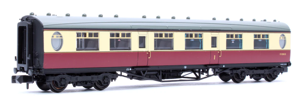 376-226A LNER Thompson Composite Corridor BR Crimson & Cream E1230E - Image 3