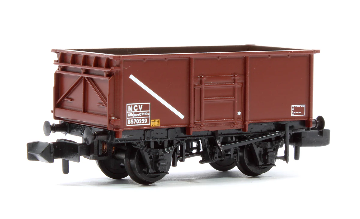 377-257A BR 16T Steel Mineral Wagon BR Bauxite (TOPS) No. B570259 - Image 3