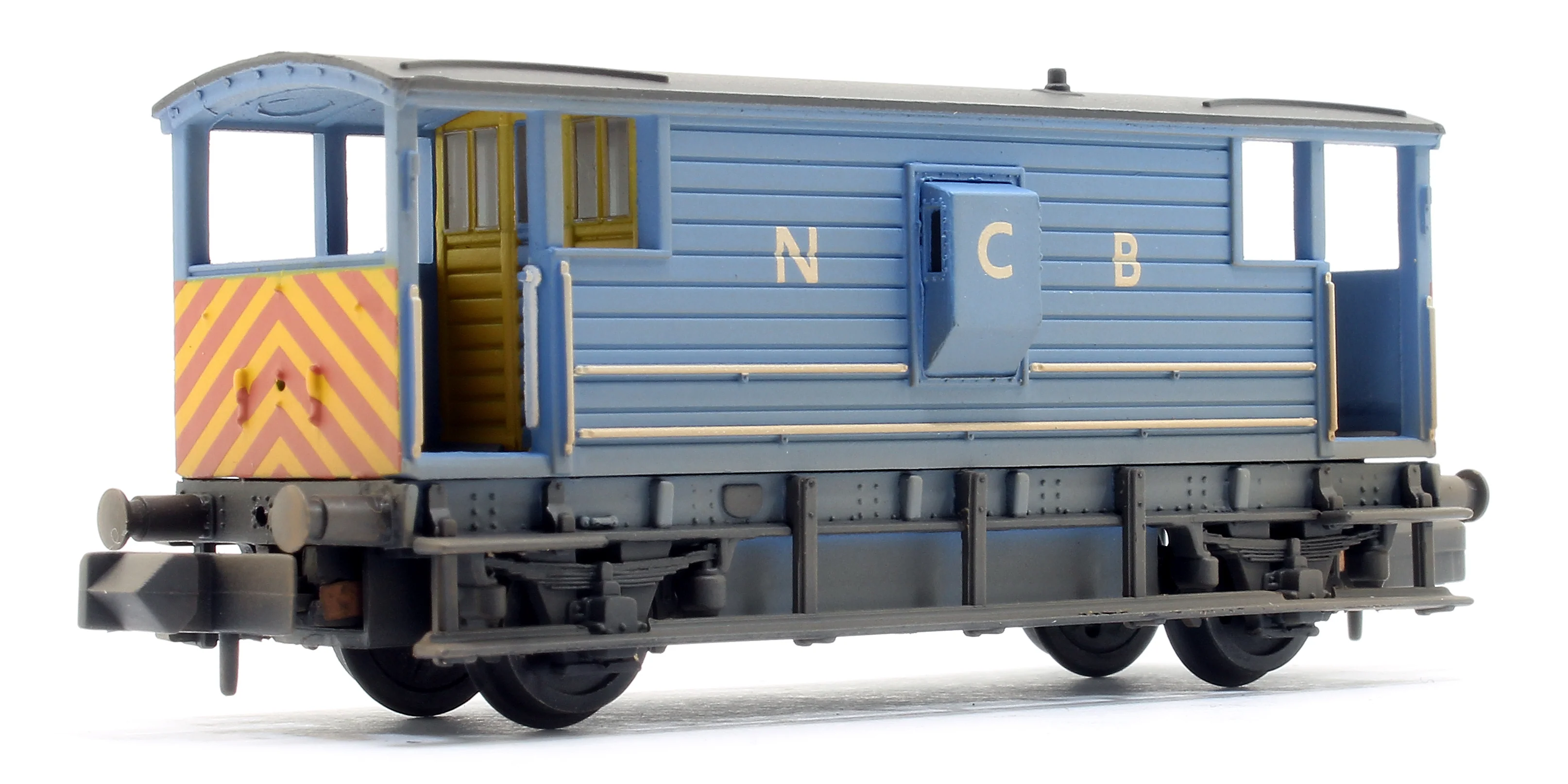377-304 LMS 20T Brake Van NCB Blue - Weathered - Image 2