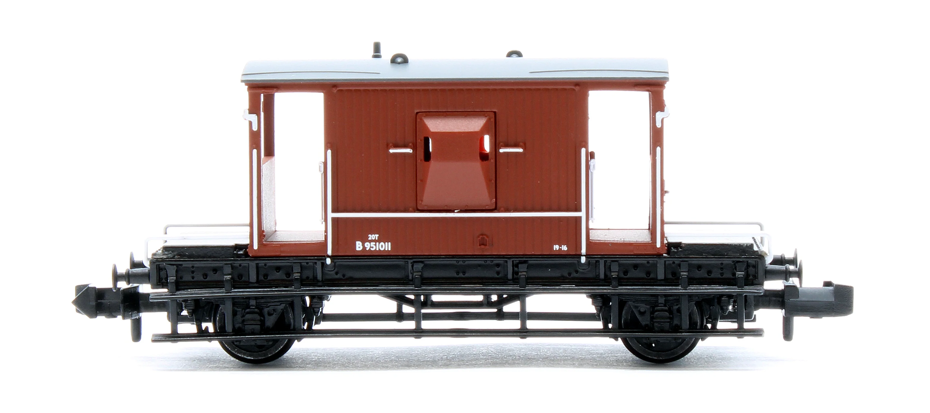 377-525G BR 20T Brake Van BR Bauxite (Early) No. B951011 - Image 3