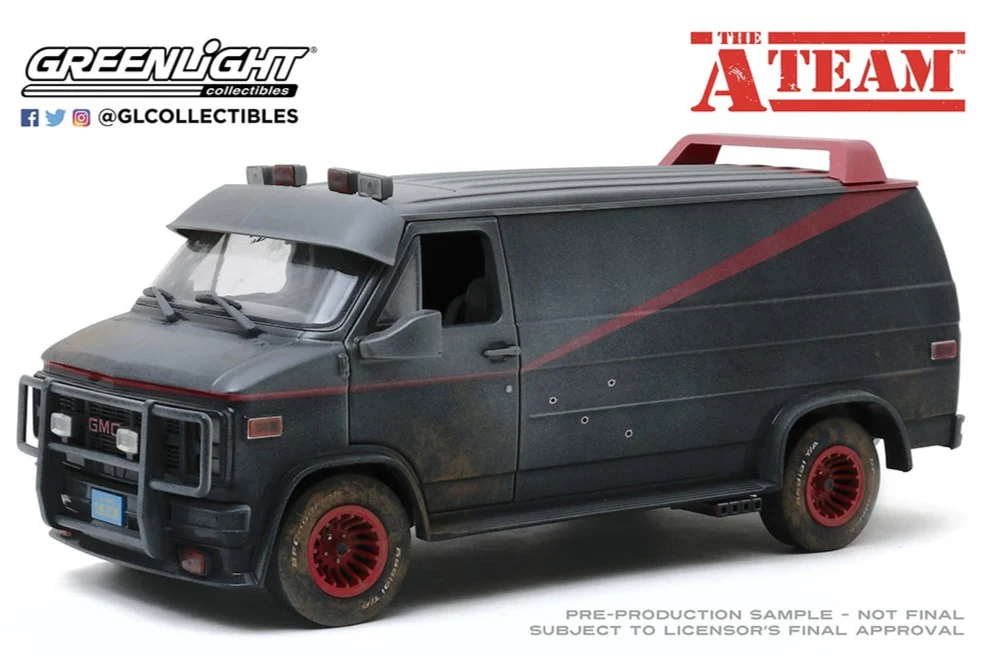 GL13567 The A-Team (1983-87 TV Series) - 1983 GMC Van