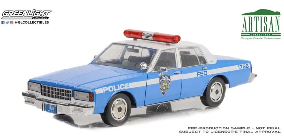 GL19106 1990 Chevrolet Caprice NYPD - Artisan Collection