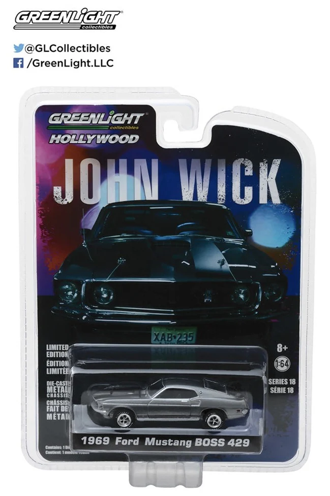 GL44780-E John Wick (2014 Movie) 1969 Ford Mustang Boss 429 - Image 2