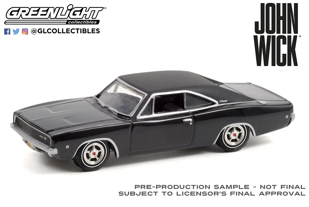 GL44930-E John Wick (2014) 1968 Dodge Charger R/T