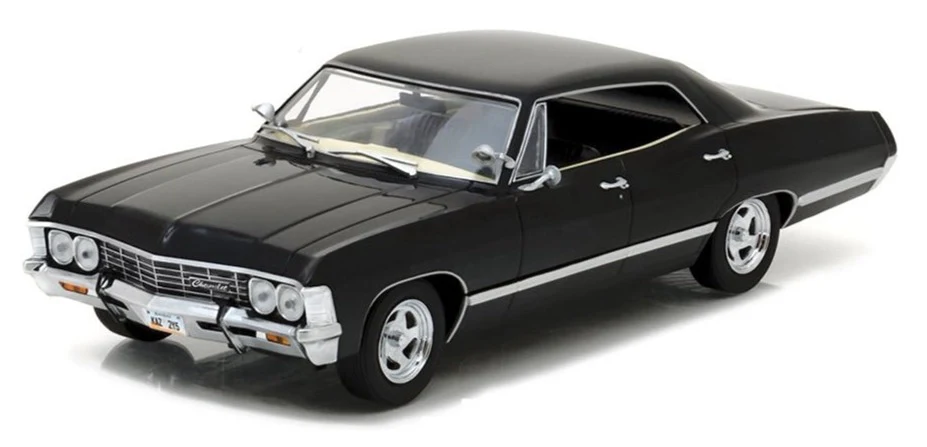 GL84035 1967 Chevrolet Impala Sport Sedan Tuxedo Black