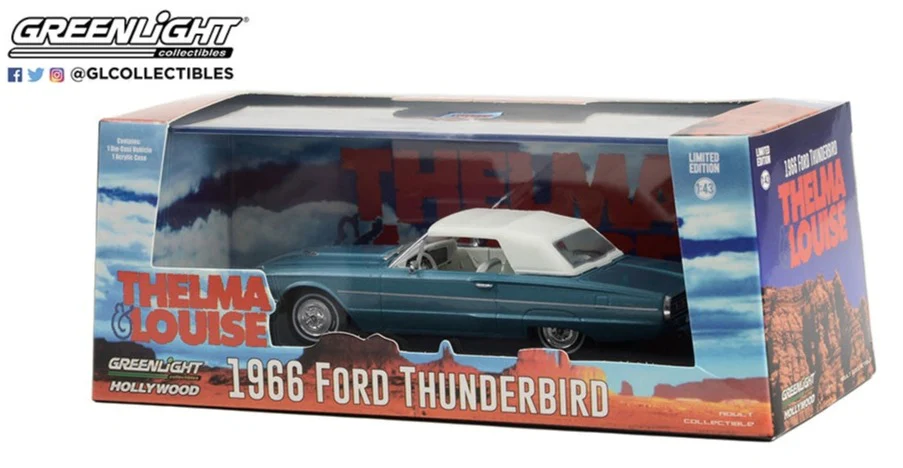 GL86619 Thelma And Louise (1991 Movie) 1966 Ford Thunderbird Top Up - Image 2