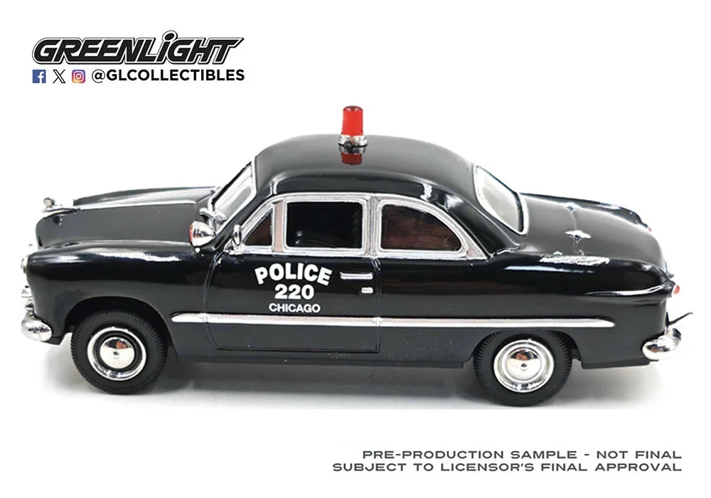 GL86643 1949 Ford Custom - Chicago Police Department