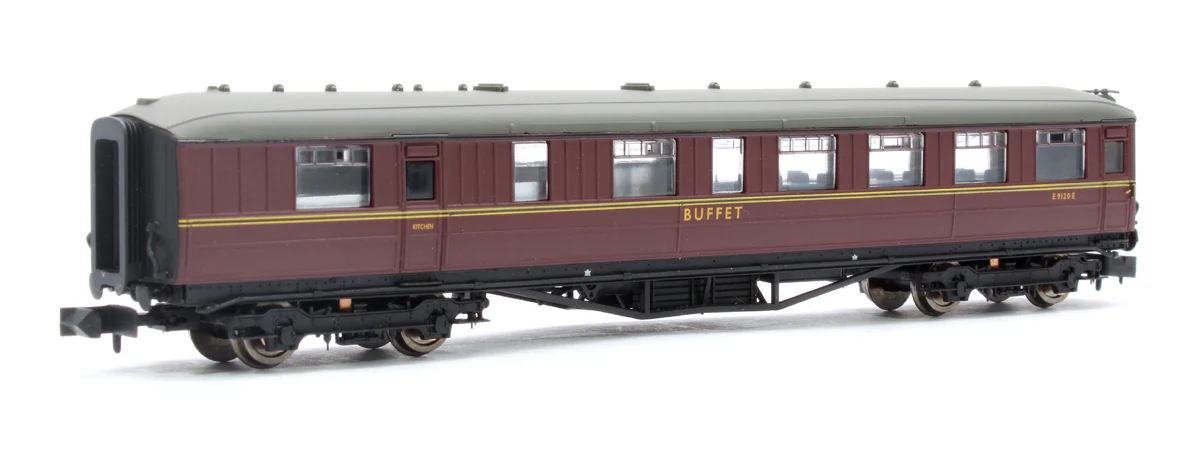 2P-011-373 Gresley BR Maroon Buffet E9120E