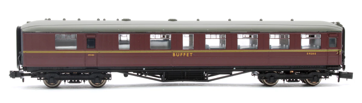2P-011-373 Gresley BR Maroon Buffet E9120E - Image 2